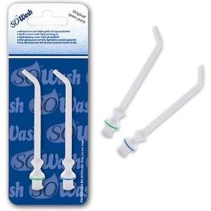SoWash Testina Idrogetto di Ricambio - Blister da 2 Pezzi per Pulizia Interdentale Profonda