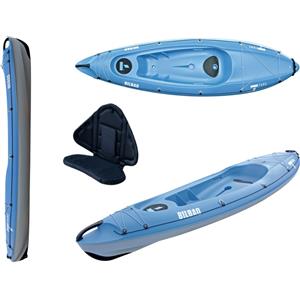 Tahe - Bic Sport Canoa Rigida Bilbao Pack Blue/Grey 112841 + Schienalino Standard TAHE / Bic Sport