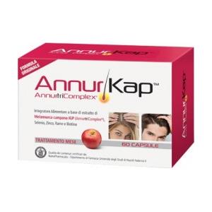 AnnurKap integratore di Melannurca Campana per il benessere dei capelli 60 capsule