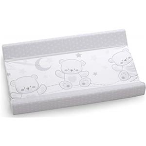 Italbaby 050.6010-22 Fasciatoio 2 lati, In Morbido Pvc, Grigio (Jolie Grey)