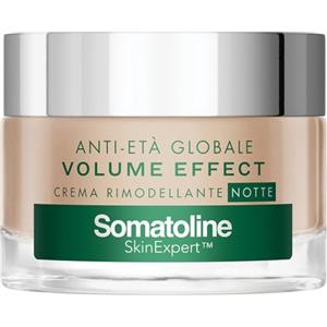 Somatoline Cosmetic Volume Effect Crema Riparatrice Notte 50 ml - Trattamento Anti-Età con Texture Fondente
