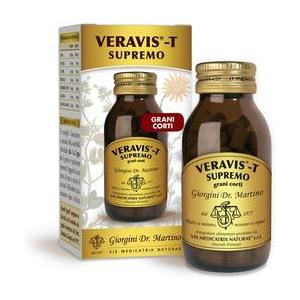 Giorgini Veravis T Supremo Grani Corti 90 g - Integratore per il transito intestinale con Senna, Cicoria e Rabarbaro