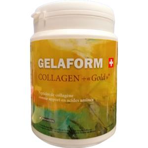 BIO-GESTION SA Gelaform Collagen Gold 360g - Integratore per Cartilagine, Capelli, Unghie e Pelle