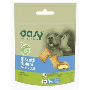 Oasy snack cane biscotti ripieni per cuccioli 70 gr