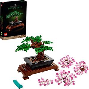 LEGO Botanicals Albero Bonsai - Kit di Piante Artificiali, Modellino da Costruire di Alberello con Vaso, Decorazione per Casa, Regalo Creativo, Idea di San Valentino per Lei, Lui, Donna o Uomo - 10281