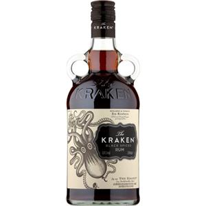 Proximo Spirits Black Spiced Rum The Kraken 0.70 l
