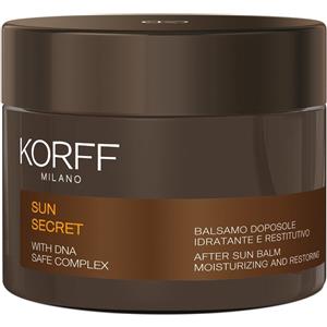 Korff Sun Secret Balsamo Doposole Idratante e Lenitivo 150 ml - Emulsione Soffice per Viso e Corpo