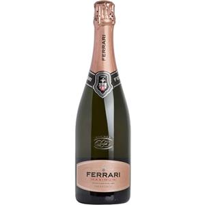 Ferrari Maximum Rosé Spumante 0,75 L - Elegante Rosa Antico con Aromi di Frutti di Bosco e Lievito
