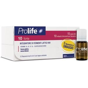 ZETA FARMACEUTICI SpA PROLIFE 10 FORTE 12 FLACONCINI DA 8 ML