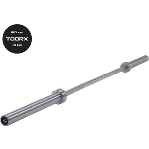 TOORX PROFESSIONAL LINE Bilanciere Olimpico Power Training 180 cm, Carico Max 320 kg - Palestra e Home Fitness