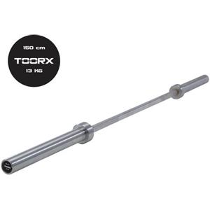 Toorx Bilanciere Olimpionico 150 cm Cromato - Carico Max 320 kg, Impugnatura 28 mm