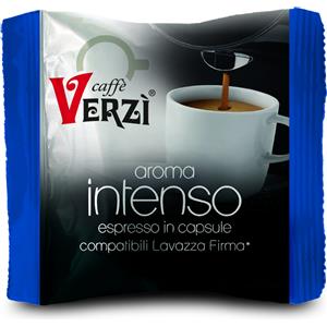 Verzì Caffè Capsule Compatibili Lavazza Firma - Aroma Intenso con Miscela Robusta