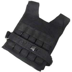 Toorx Gilet con Pesi Estraibili 20 Kg - AHF-112, Taglia Unica Regolabile per Allenamenti Intensivi