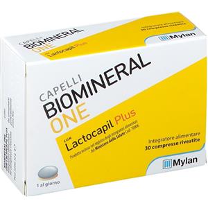 BIOMINERAL ONE LACTOCAPIL PLUS 30 COMPRESSE