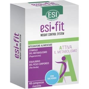 ESI FIT ATTIVA - Integratore Metabolismo con Peperoncino e Tè Verde - 48 Compresse