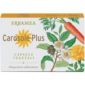 Erbamea Carosole Plus - Integratore per Pelle Radiante con 24 Capsule Vegetali