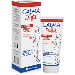 Calmadol Crema Antinfiammatoria 100 ml - Lenitiva per Mal di Schiena e Dolori Muscolari