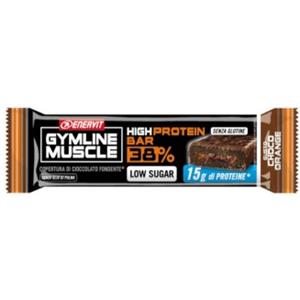ENERVIT Gymline Protein Bar 38% - Barretta Proteica Cioccolato-Arancia 40 g, Basso Zucchero e Senza Glutine