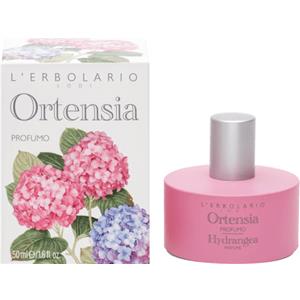 L'Erbolario Ortensia Acqua di Profumo 50 ml - Fragranza Fiorita e Cipriata, Dermatologicamente Testato