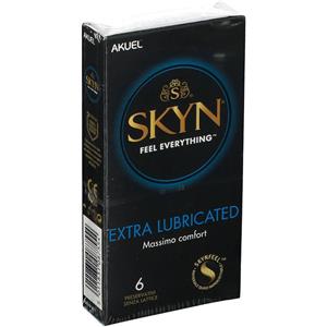 Akuel PROFILATTICO SKYN EXTRA LUBRIFICATO 6 PEZZI