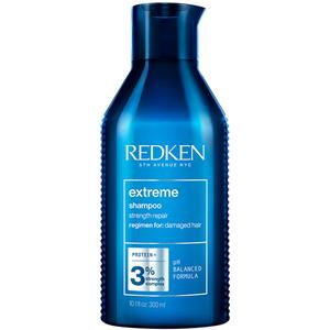 Redken Extreme Shampoo 300ml - Shampoo fortificante per capelli danneggiati e indeboliti