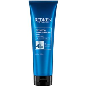 Redken Extreme Strength Builder Plus Mask 250 ml - Maschera Fortificante e Riparatrice per Capelli Danneggiati