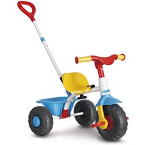 FEBER - Triciclo Trike 2 in 1 regolabile in altezza, triciclo per bambini a partire da 1 anno (famoso, è 800012810)
