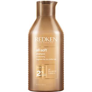 Redken All Soft Shampoo 300 ml - Shampoo Idratante per Capelli Secchi e Fragili con RCT Protein Complex