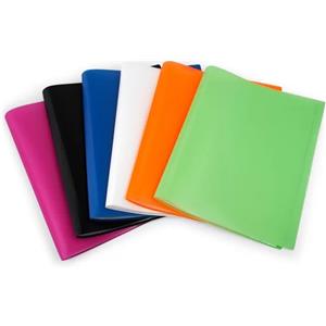 Lebez Portalistini Fluo - 22x30 cm - 20 buste in PPL antiriflesso - Colori assortiti