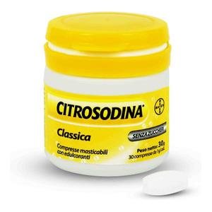 Citrosodina - Masticabile Digestivo Contro Pesantezza Di Stomaco 30 Compresse