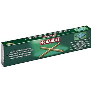 Piatnik - Gioco in Scatola Scrabble de Luxe, Ruota in Legno [Lingua Tedesca]