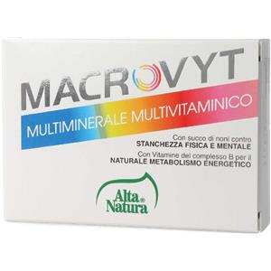 ALTA NATURA-INALME Srl Macrovyt Multivit Integratore Multivitaminico 30 Compresse