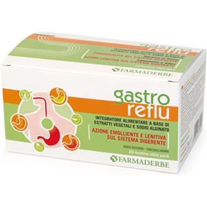 Farmaderbe Gastro Reflù Integratore Alimentare, 20 Stick