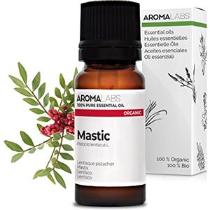 Aroma Labs - Lentisco BIO - Olio Essenziale Chemiotipizato e Certificato AB - 10 mL