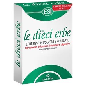 ESI SPA LE DIECI ERBE 40TAV BLIST