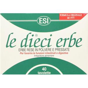 ESI Srl Le Dieci Erbe 40 Tavolette