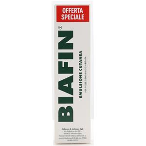 BIAFIN Emulsione Cutanea Idratante Lenitiva 100 ml - Proprietà idratanti ed emollienti per scottature e pelle sensibile