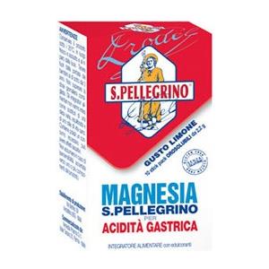 COOPER CONSUMER HEALTH Magnesia S.Pellegrino - Integratore per Acidità Gastrica con Magnesio, Riso, Riboflavina e Calcio - 10 Bustine