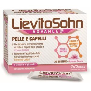 LIEVITOSOHN ADVANCED 30 BUSTINE AROMA PASSION FRUIT CON ZUCCHERO CON EDULCORANTI SENZA GLUTINE
