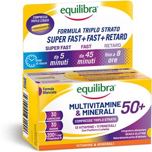 Equilibra MULTIVITAMINE&MINERALI 50+ 30 COMPRESSE