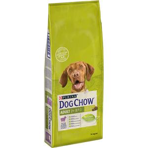 Purina Dog Chow Adult Agnello 14 kg - Crocchette per Cani Adulti, Senza Coloranti e Conservanti Artificiali, Formula Completa e Bilanciata