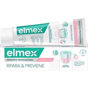 Elmex Sensitive Professional Dentifricio Ripara e Previene 75ml - Sollievo dalla Sensibilità Dentale e Protezione delle Gengive