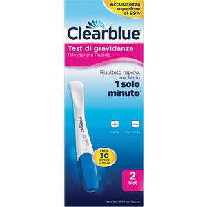 CLEARBLUE TEST DI GRAVIDANZA CLEARBLUE PREGN VISUAL STICK CB6 2CT IT