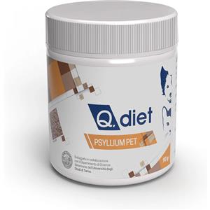 Q VET Srl Q Diet Psyllium Pet - 90GR
