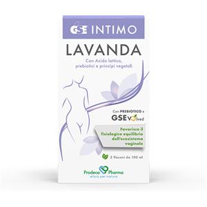 Prodeco Pharma GSE Intimo Lavanda - 2 Flaconi da 100 ml con Camomilla e Calendula per Igiene Intima