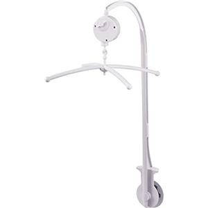 Lre Co. 68 CM Supporto per Culla Lre Co. - Braccio Mobile con Carillon Leggero per Neonati, Ragazzi e Ragazze