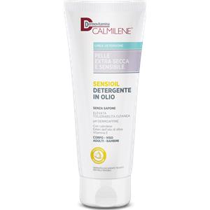 Dermovitamina Calmilene Sensioil - Detergente in olio 250 ml per pelle extra secca e sensibile, senza sapone