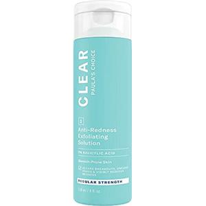 Paula's Choice CLEAR Regular Strength 2% BHA Esfoliante Viso - Peeling con Acido Salicilico - Combatte Imperfezioni - Esfolia Delicatamente per Pelle Più Luminosa - Pelle Normale o Mista - 118 ml