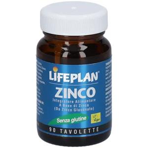LIFEPLAN PRODUCTS Ltd Lifeplan Zinco 10mg 90 Tavolette - Integratore alimentare