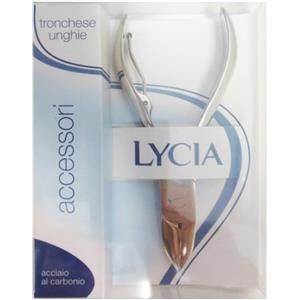 Lycia Tronchese Unghie in Acciaio al Carbonio - Manicure Professionale per Mani e Piedi, Facile da Usare e Senza Nichel